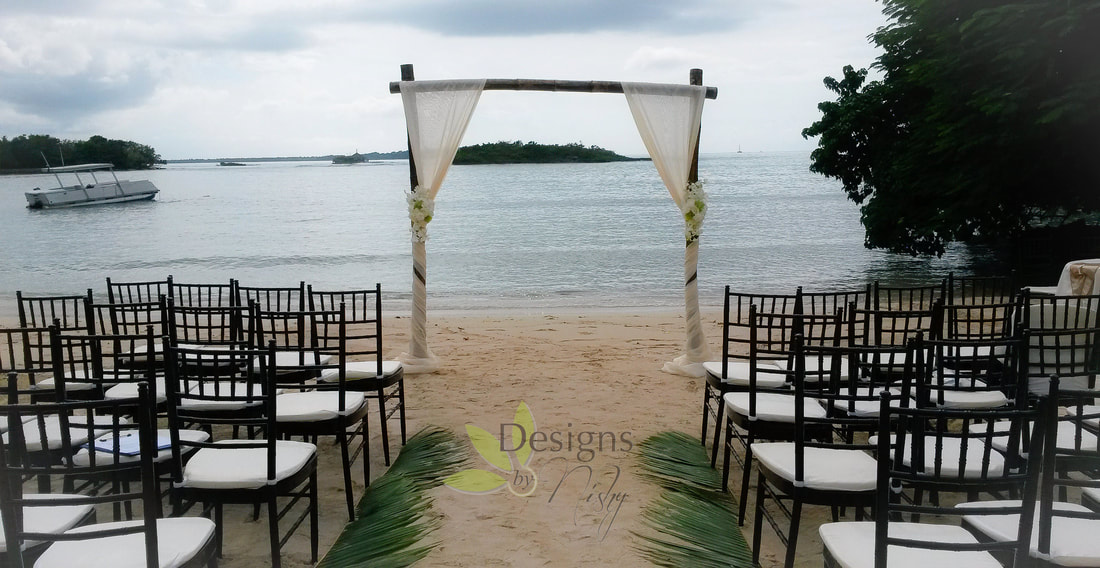 Designs By Nishy Wedding at Half Moon Beach