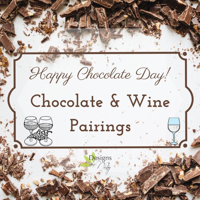 Chocolate & Wine Pairings by Designs By Nishy